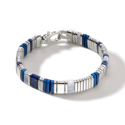 Shop John Hardy Colorblock Bracelet In Silver