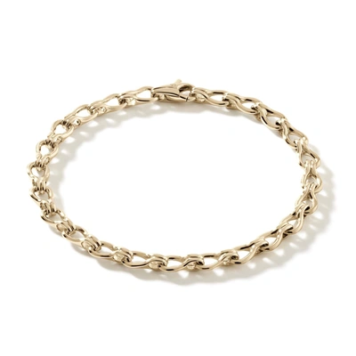 John Hardy Surf 10mm Link Bracelet In Gold