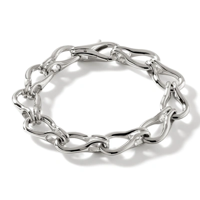 Shop John Hardy Surf Bracelet, 23mm In Silver