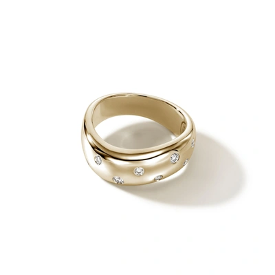 Shop John Hardy Surf Ring In Silver,gold