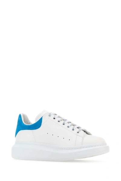 Shop Alexander Mcqueen Sneakers In White