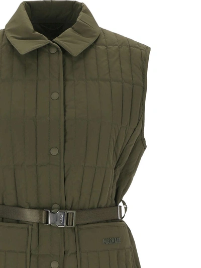 Shop Mackage Shirts In Light Military