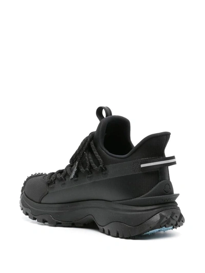 Shop Moncler Trailgrip Lite 2 Sneakers In Black