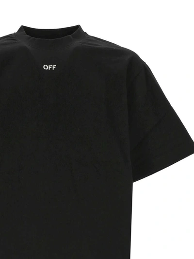 Shop Off-white Off White T-shirts And Polos In Black