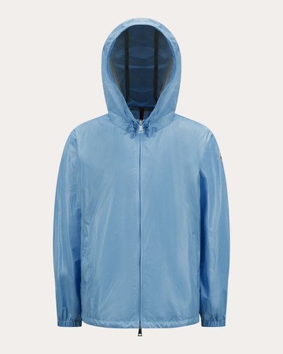 Shop Moncler Women's Wuisse Rain Jacket In Blue