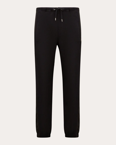 Shop Moncler Women's Fleece Sweatpants In Black