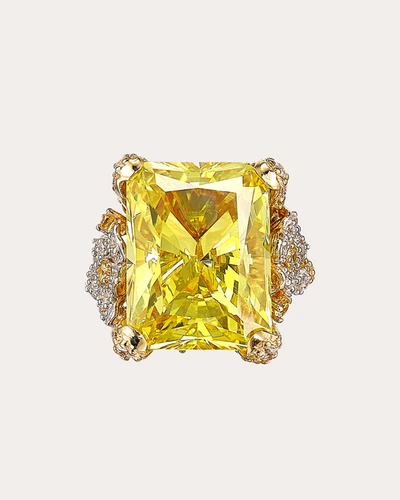 Shop Anabela Chan Women's Lemon Cinderella Ring In Gold