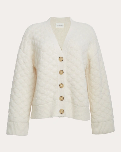 Shop Eleven Six Women's Everly Textured Cardigan In White