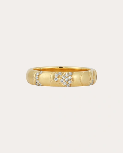 Shop Renna Women's Aegean Diamond Ring In Gold