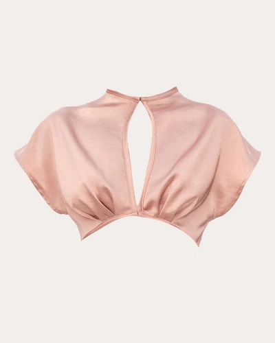 Shop Andrea Iyamah Women's Hami Crop Top In Pink