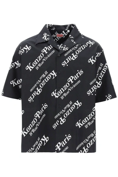 Shop Kenzo By Verdy' Bowling Shirt In Black