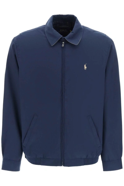 Shop Polo Ralph Lauren Bi Swing Light Windbreaker In Blue