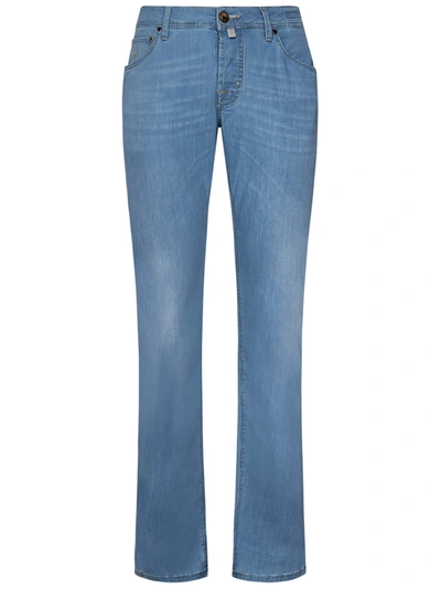 Shop Jacob Cohen Nick Slim Jeans In Blu