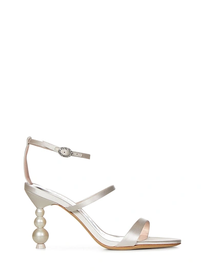 Shop Sophia Webster Rosalind Sandals In Bianco