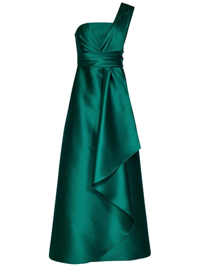 Shop Alberta Ferretti Dress In Verde