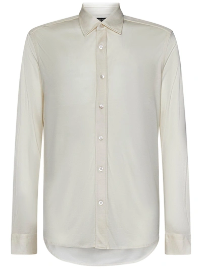Shop Tom Ford Shirt In Bianco