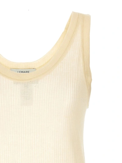 Shop Lemaire 'seamless Rib' Tank Top In White