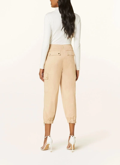 Shop Michael Michael Kors Pants In Beige