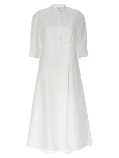 Shop Studio Nicholson 'sabo' Dress In White