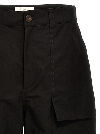 Shop Studio Nicholson 'howse' Trousers In Black