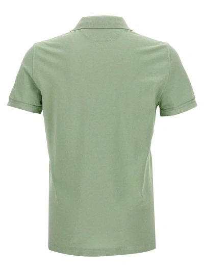 Shop Tom Ford 'tennis Piquet' Polo Shirt In Green