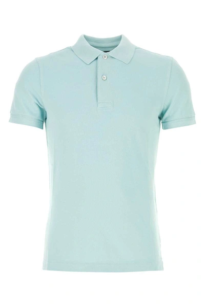 Shop Tom Ford Polo In Blue