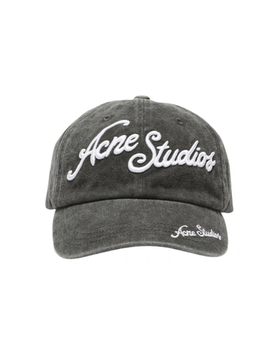 Shop Acne Studios Hat In Black