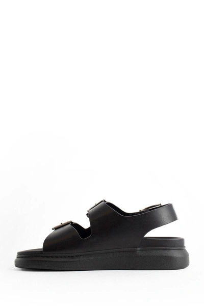 Shop Alexander Mcqueen Sandals In Black