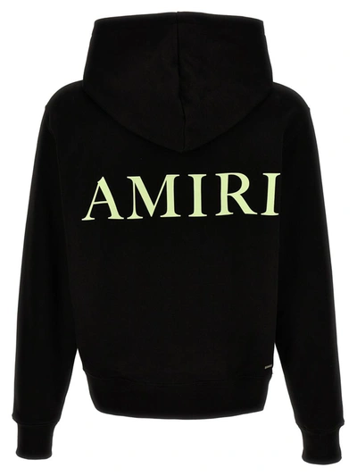 Shop Amiri 'ma Logo' Hoodie In Black