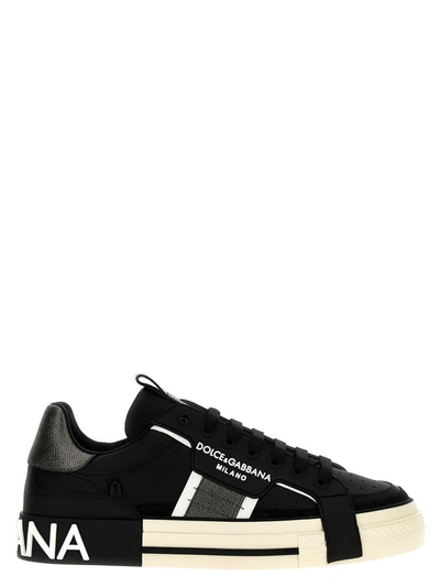 Shop Dolce & Gabbana 'custom 2.zero' Sneakers In Black