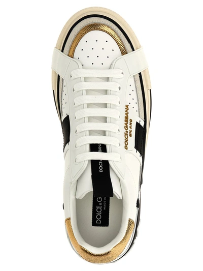 Shop Dolce & Gabbana 'custom 2.zero' Sneakers In White