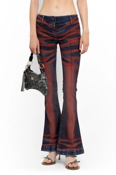 Shop Knwls Jeans In Red