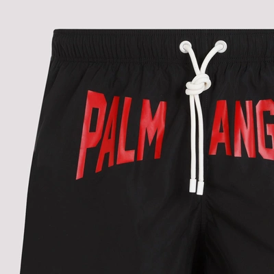 Shop Palm Angels Swimshorts Swimwear In Black