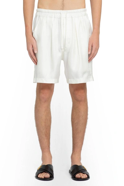 Shop Tom Ford Shorts In Off-white