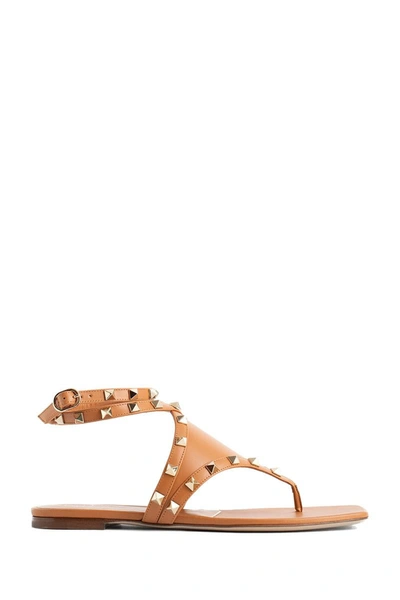 Shop Valentino Sandals In Beige