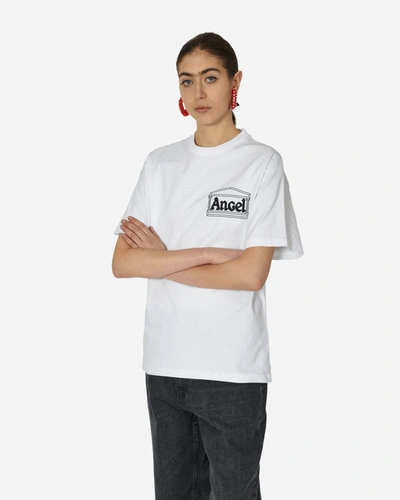 Shop Aries Angel T-shirt In White