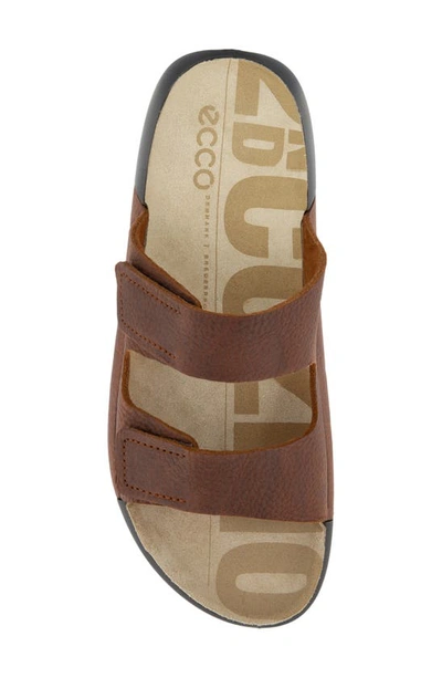 Shop Ecco Cozmo Slide Sandal In Tuscany