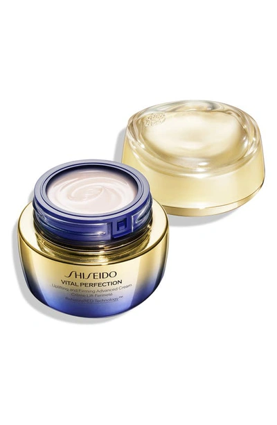 Shop Shiseido Vital Perfection Uplifting And Firming Advanced Cream, 1.7 oz In Regular