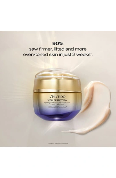 Shop Shiseido Vital Perfection Uplifting And Firming Advanced Cream, 1.7 oz In Regular