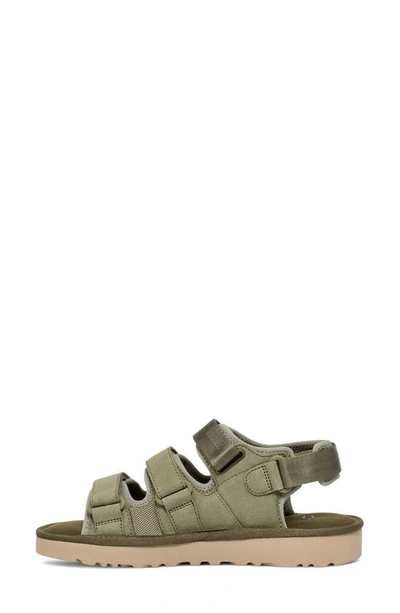 Shop Ugg Goldencoast Multistrap Sandal In Shaded Clover