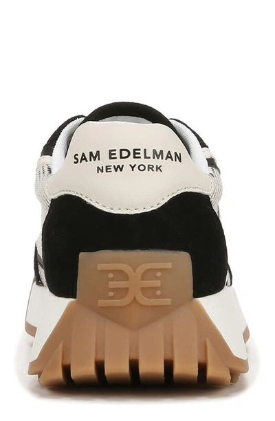 Shop Sam Edelman Luna Sneaker In Black/ Custard