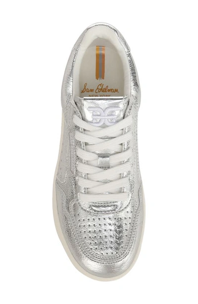 Shop Sam Edelman Harper Sneaker In Soft Silver