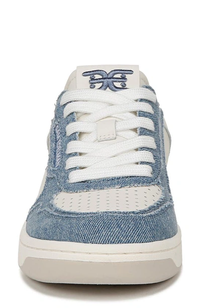 Shop Sam Edelman Harper Sneaker In Sugar/ Montrose Blue