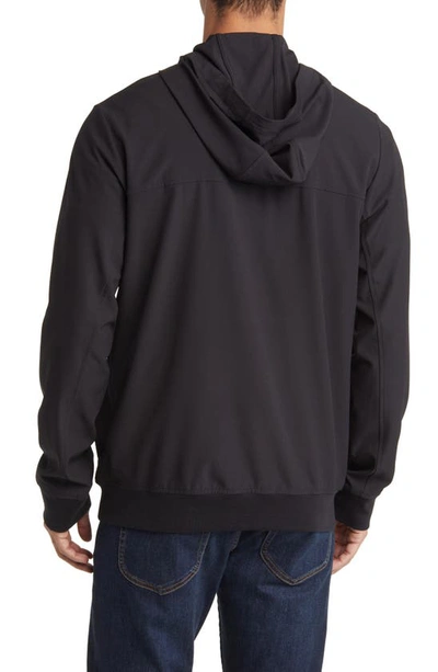 Travis Mathew Wanderlust Hooded Jacket In Black