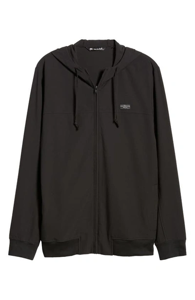 Travis Mathew Wanderlust Hooded Jacket In Black