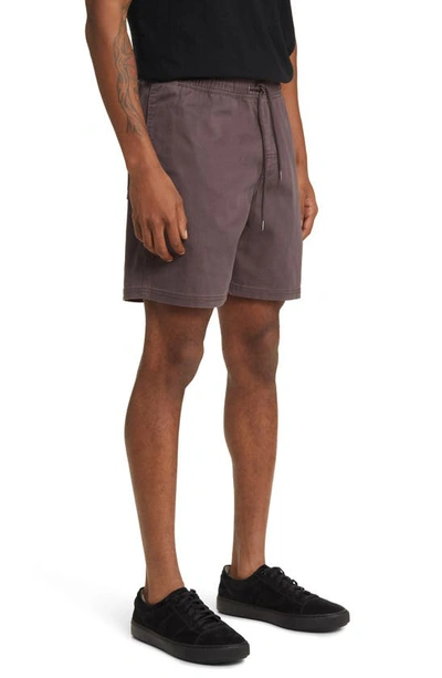 Rvca Escape Solid Shorts In New Plum