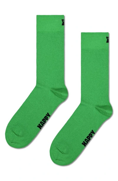 Happy Socks Assorted 5-pack Solid Crew Socks In White Multi
