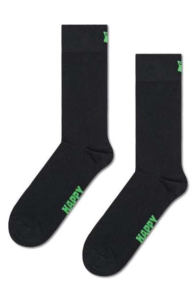 Happy Socks Assorted 5-pack Solid Crew Socks In White Multi
