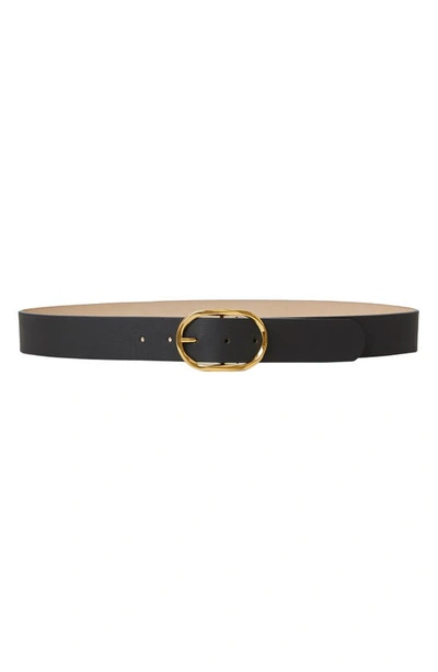Shop B-low The Belt Kyra Leather Belt In Black Gold