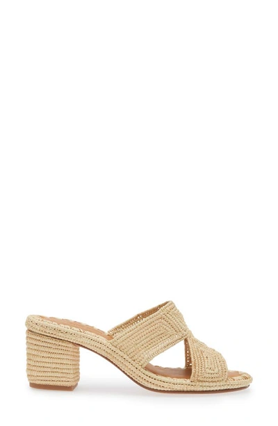 Carrie Forbes Cara Slide Sandal In Natural